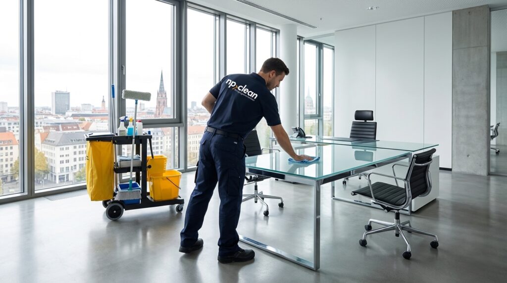 Modernes Reinigungsunternehmen