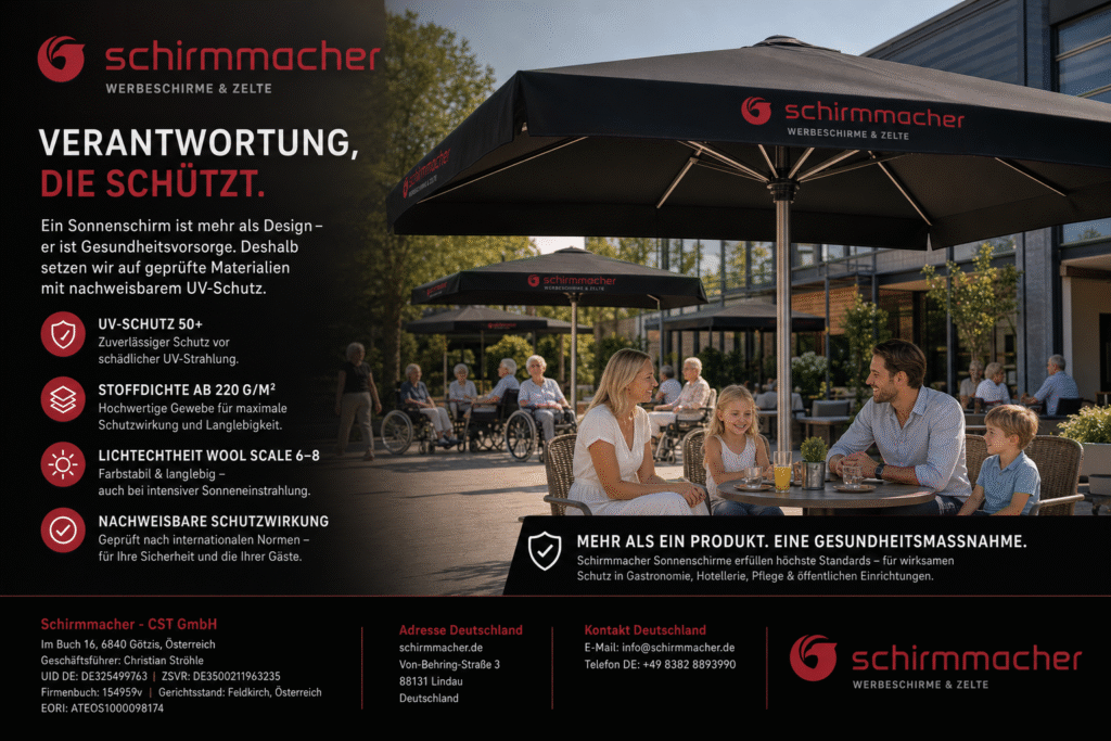 Der unsichtbare Schutz: Wie Schirmmacher aus einem Möbelstück eine Gesundheitsentscheidung macht Schirmmacher